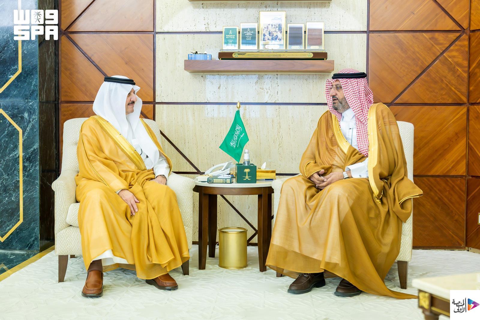 سمو أمير الشرقية يستقبل نائب الرئيس لعمليات الموانئ والمدير التنفيذي لميناء الملك عبدالعزيز بالدمام