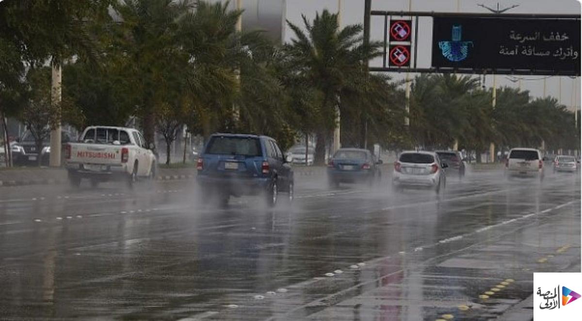 «الأرصاد» عن طقس الأحد: أمطار رعدية ورياح نشطة على عدة مناطق