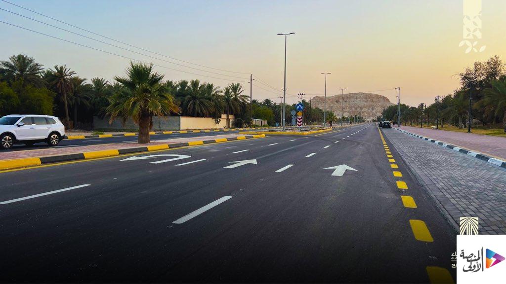 أمانة الأحساء تنجز تطوير شارع علي بن أبي طالب بمدينة العمران لتعزيز السلامة المرورية