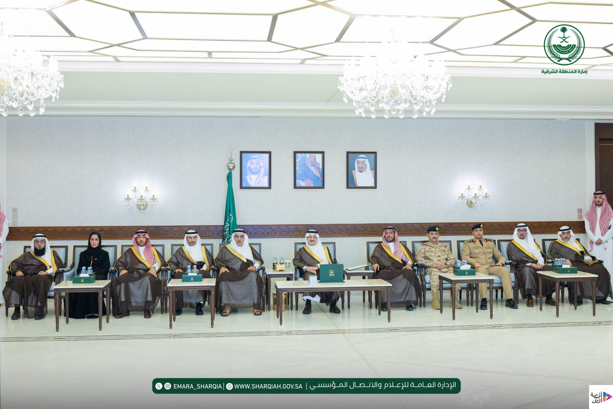 سمو أمير الشرقية يرعى حفل تكريم المشاركين في مبادرة “يدٌ تغرس وأرضٌ تزدهر”